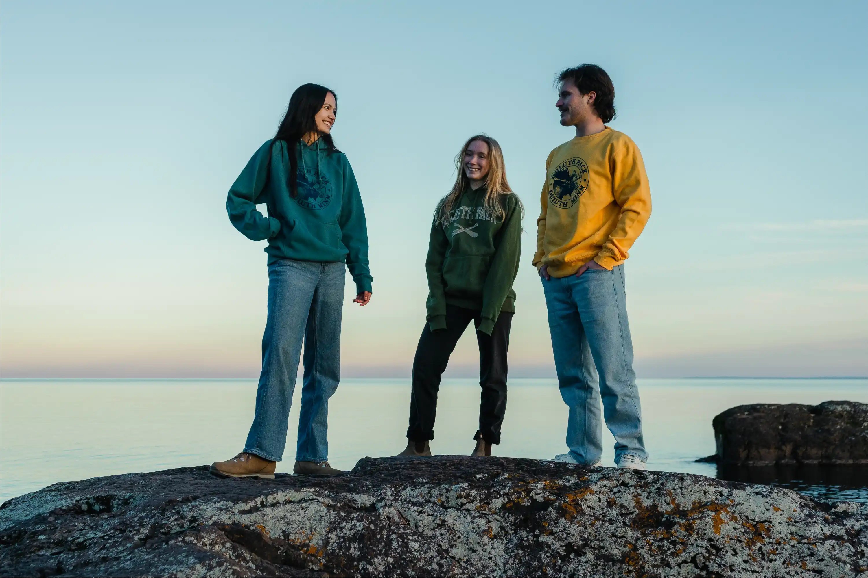 Favorites From Your Friends At Duluth Pack

Must-Have Apparel

Embrace the carefree spirit of the lakeshore with Duluth Pack's cozy, durable apparel! Perfect for adventures by the water, our sweatshirts and shorts keep you comfortable and stylish, no matter the season. Join the fun and make every moment memorable with gear built to last, just like the bonds you create along the way.